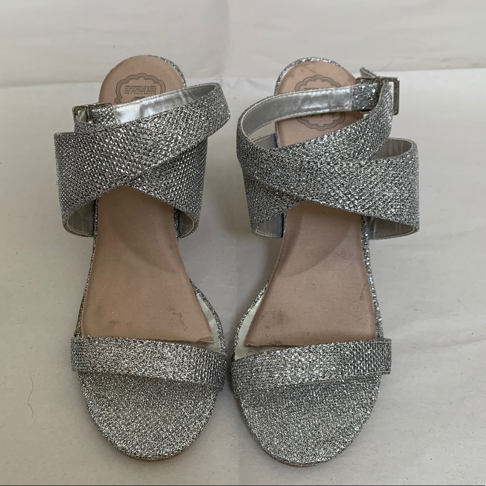 Call it Spring Silver Heel size 5